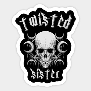 twisted sister darkness Sticker